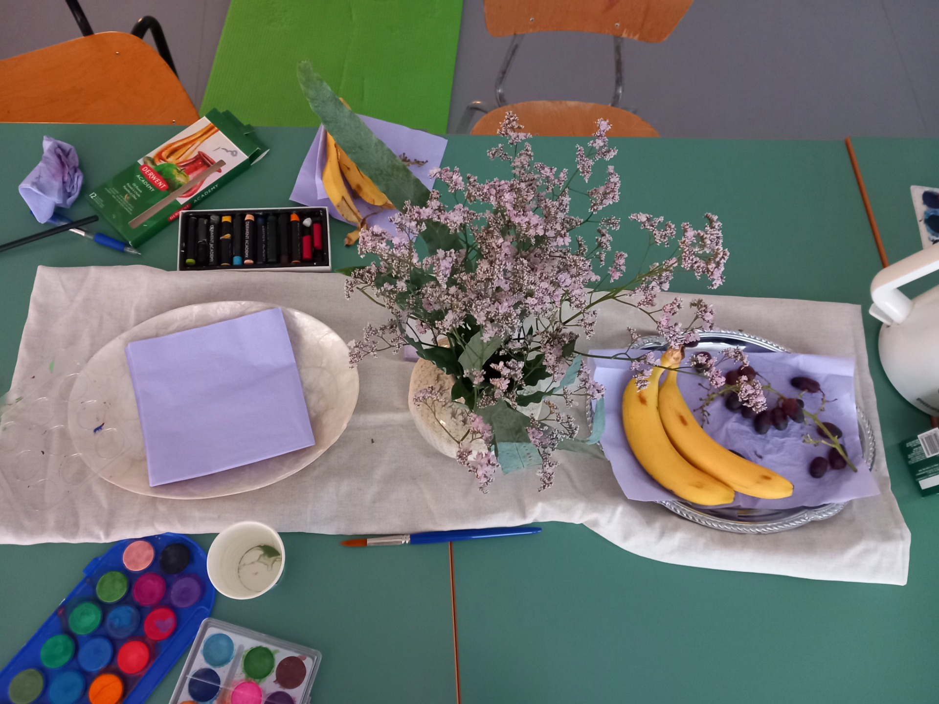 4.10.2025 CREATING RESILIENCE®️ Hyvinvointia luovuudesta -integratiivisen taideterapian työpaja Kalliolan kansalaisopistolla.